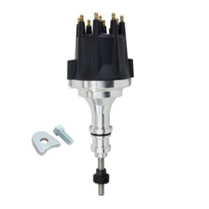 PRO SERIES 2 WIRE DISTRIBUTOR - FORD SB 289/302W - V8 ENGINE - BLACK CAP