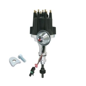 PRO SERIES READY TO RUN DISTRIBUTOR - FORD SB 289/302W - V8 ENGINE - BLACK CAP