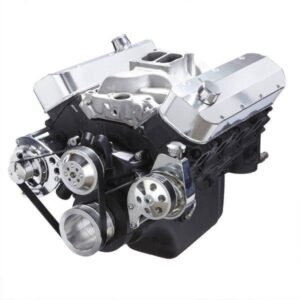 BBC (STD DECK) FRONT ACCESSORY DRIVE - DUAL-BELT QUICK SERPENTINE W/ ALT - PS - WP - BRACKETS - BOLTS