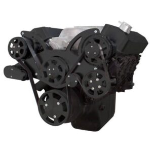 BBC (STD/TALL DECK) FRONT ACCESSORY DRIVE - FULL SERPENTINE W/ ALT - PS - WP - BRACKETS - BOLTS