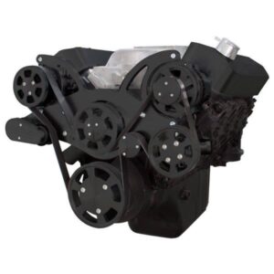 BBC (STD/TALL DECK) FRONT ACCESSORY DRIVE - FULL SERPENTINE W/ ALT - PS - WP - AC - BRACKETS - BOLTS