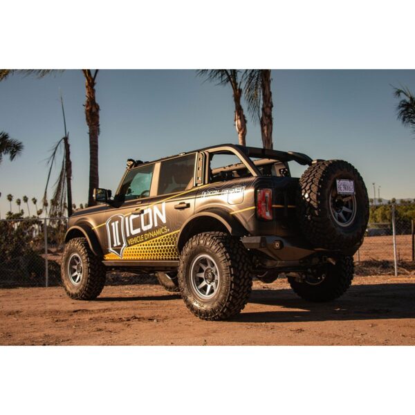 ICON 2021-2023 Ford Bronco, Rear Billet Upper Trailing Arm Kit
