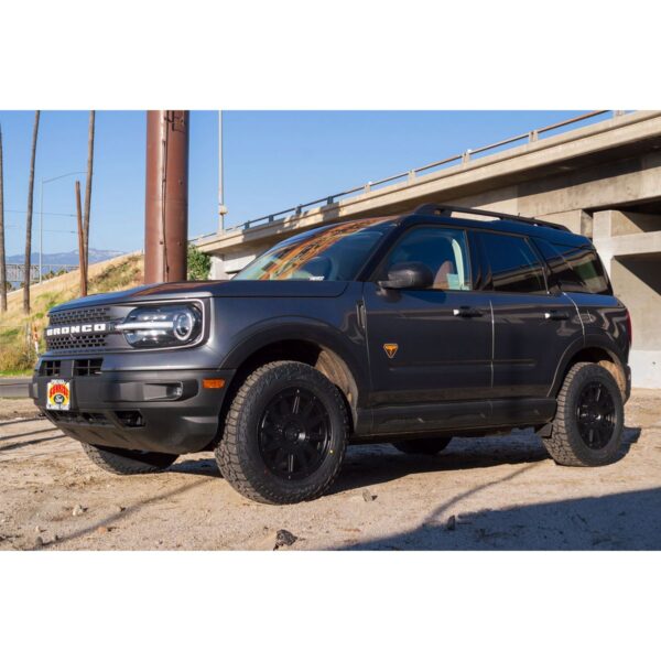 ICON ALLOYS RICOCHET SAT BLACK - 17 X 8 / 5 X 108 / 38 MM / 6" BS