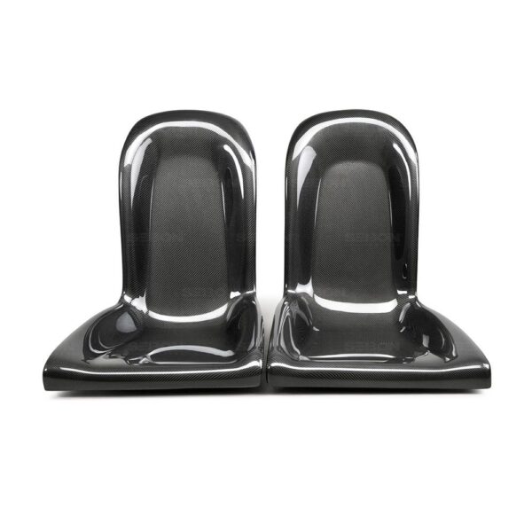 Seibon Carbon, BSP0910NSGTR, Carbon fiber rear seat panels for 2009-2010 Nissan GTR (pair)