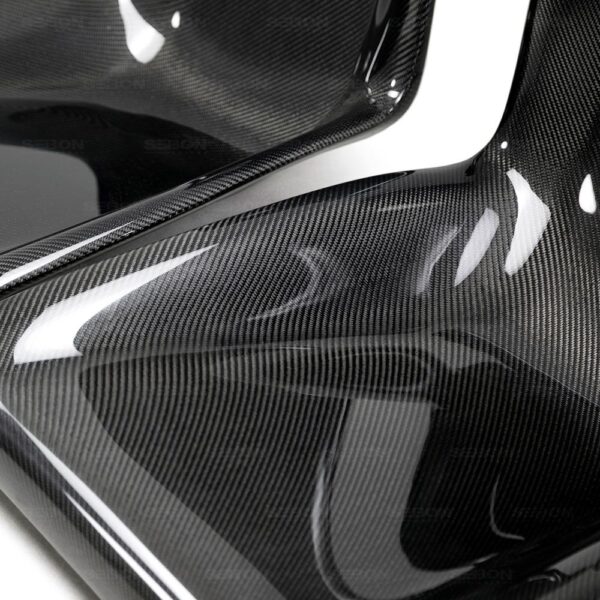 Seibon Carbon, BSP0910NSGTR, Carbon fiber rear seat panels for 2009-2010 Nissan GTR (pair)