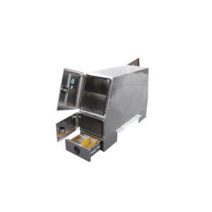 GXTX - HPB8255BD - 82inchL-55inchH Backpack, .125 thick diamond tread with drawers