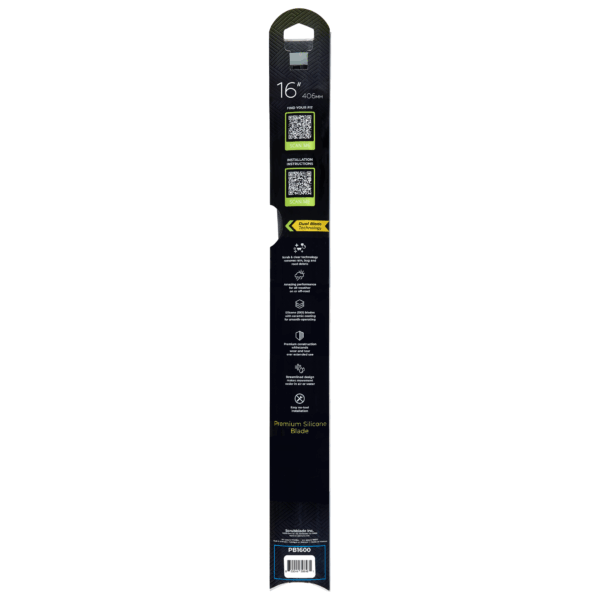 16" 410mm Black Edition Silicone Scrubblade Wiper Blade
