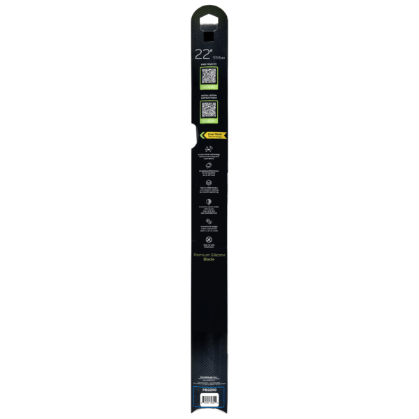22" 550mm Black Edition Silicone Scrubblade Wiper Blade
