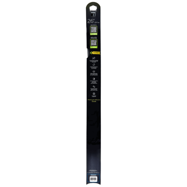 26" 650mm Black Edition Silicone Scrubblade Wiper Blade