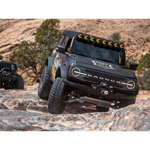 ICON 21-23 Bronco HOSS 1.0 Pkg, 1.375-3" Lift Stage 2 Suspension System, Tubular