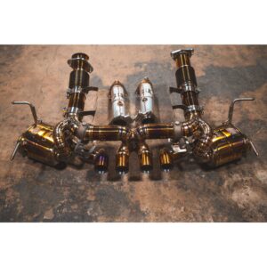 Chevrolet Corvette C8 Z06 Valved RACE Exhaust System - Grade 5 Titanium