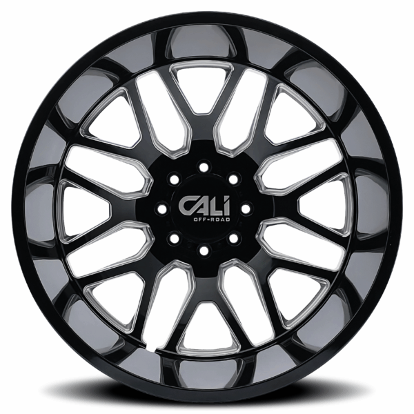 INVADER DUALLY (9115D) GLOSS BLACK MILLED