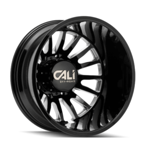 SUMMIT DUALLY REAR LIFTED (9110) GLOSS BLACK MILLED