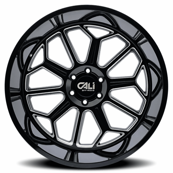 AUBURN (9117) GLOSS BLACK MILLED