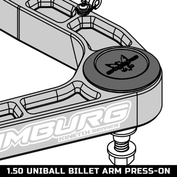 Camburg Engineering Ford F-150 '04-20 Tube UCA Uniball Bolt & Spacer Kit CAM-010089