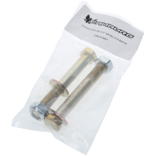 Camburg Engineering 9/16-18 x 4.5" G8 Hex UCA Bolt Kit CAM-010087