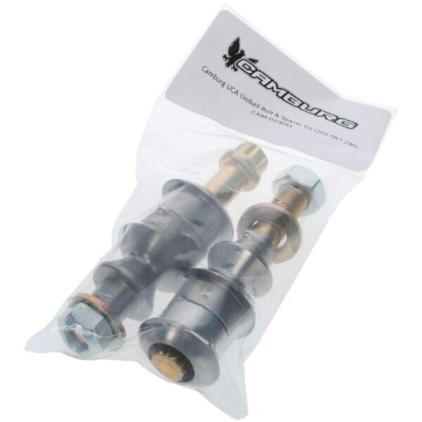 Camburg Engineering Ford Raptor '17-24 | F-150 '04-24 (Billet) | F-150 '21-24 (Tube) UCA Uniball Bolt & Spacer Kit CAM-010091
