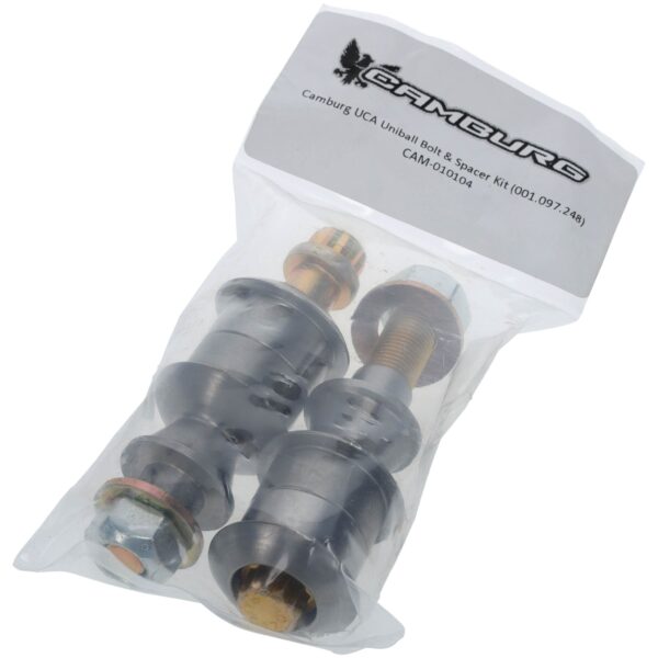 Camburg Engineering Toyota Prado 120/150 '03-22 UCA Uniball Bolt & Spacer Kit CAM-010104