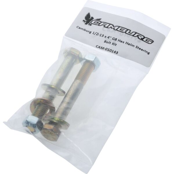 Camburg Engineering 1/2-13 x 4" G8 Hex Heim Steering Bolt Kit CAM-010143