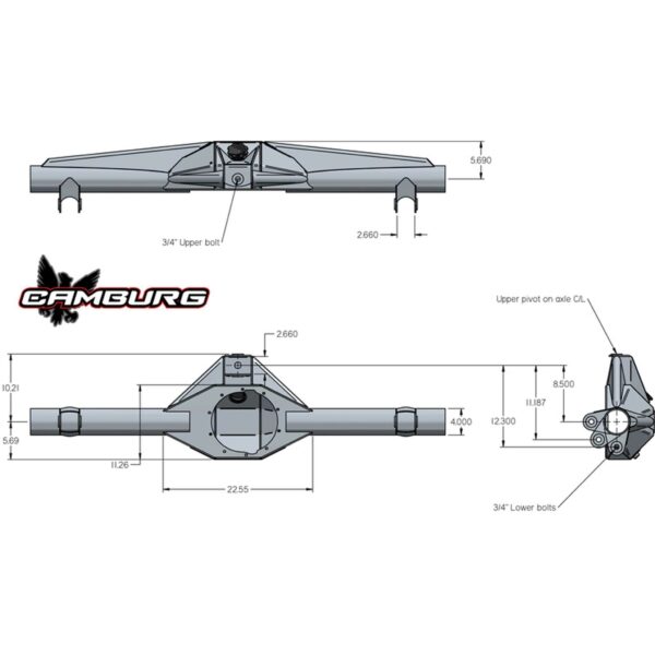 Camburg Engineering Axle Housing CAM-020088