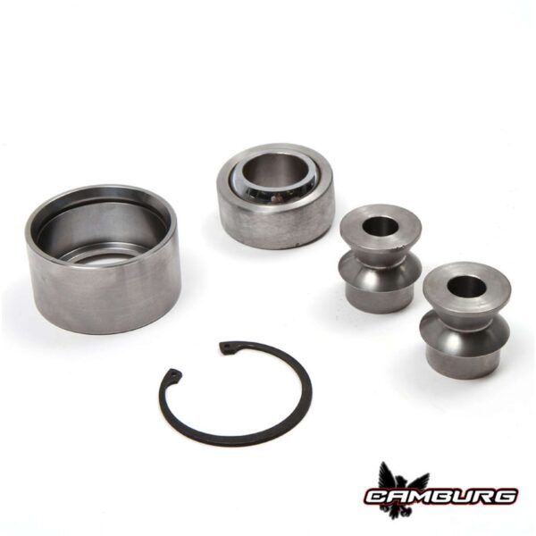 Camburg Engineering 1" Uniball Kit (FK AIN bearing, 5/8" ID tall spacers, 1.50" width cup, snap ring) CAM-040042-625-T