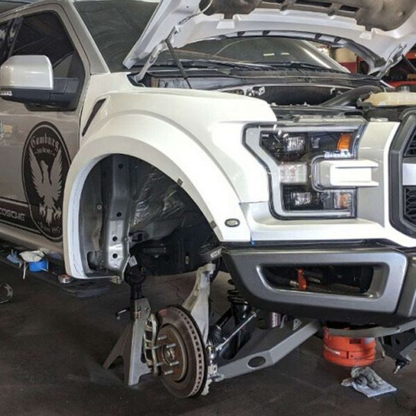Camburg Engineering 2017-2020 Ford F-150 Raptor Blue KINETIK Series Long Travel Kit CAM-110176-K-BLU