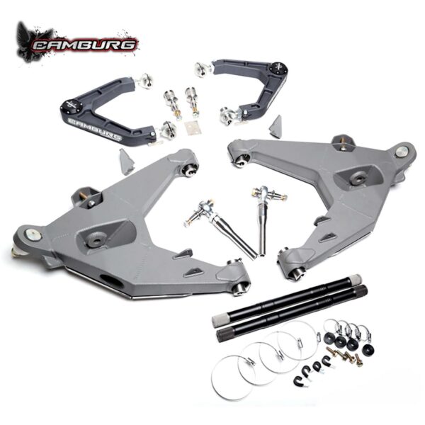 Camburg Engineering 2017-2020 Ford F-150 Raptor Gray KINETIK Series Long Travel Kit CAM-110176-K-GRY