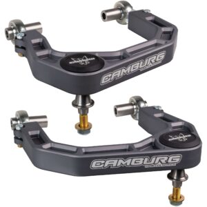 Camburg Engineering 2021-2025 Ford Bronco Excludes Raptor Gray KINETIK Series Control Arm Kit CAM-110214-GRY