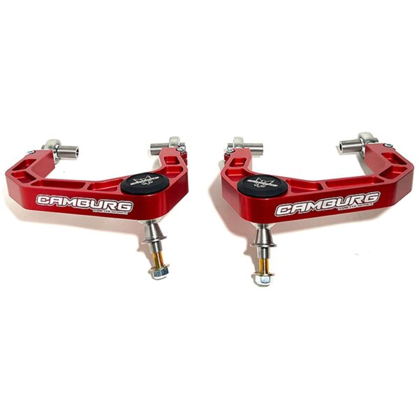 Camburg Engineering 2021-2025 Ford Bronco Excludes Raptor Red KINETIK Series Control Arm Kit CAM-110214-RED