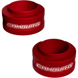 Camburg Engineering 2024-2025 Ford Ranger Raptor Front Coil Spring Preload Kit Red