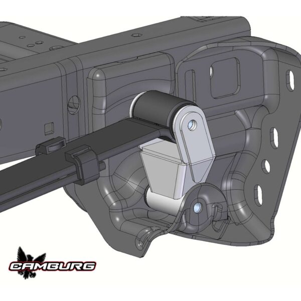 Camburg Engineering 2015-2023 Ford F-150 TIG Welded Leaf Spring Shackle Kit (Stock Length) CAM-120022