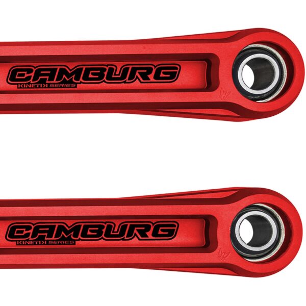 Camburg Engineering 2021-2025 Ford Bronco Excludes Raptor Red KINETIK Series Trailing Arm Kit CAM-120032-RED