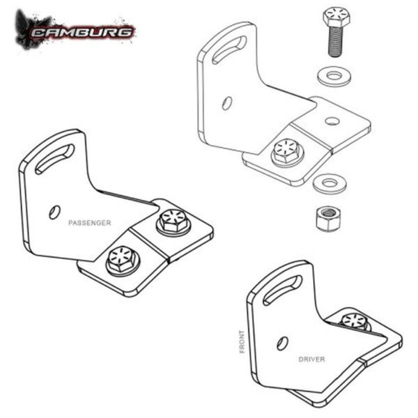 Camburg Engineering Ford Raptor '17-20 Front Bumper 40" LED Light Bar Mount Kit [OBS] CAM-130025