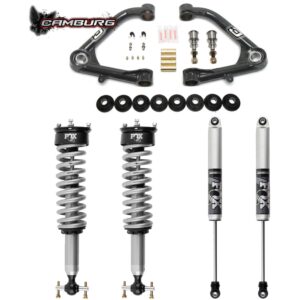 Camburg Engineering 2WD/4WD 2019-2024 Chevrolet Silverado 1500 | GMC Sierra 1500 Excludes Trail Boss/AT4 FOX 2.0 Performance Lift Kit CAM-210083-U