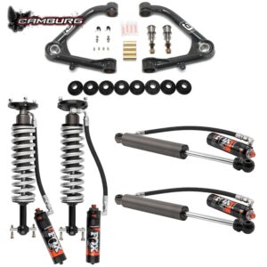 Camburg Engineering 2WD/4WD 2019-2024 Chevrolet Silverado 1500 | GMC Sierra 1500 Excludes Trail Boss/AT4 FOX 2.5 Elite DSC Lift Kit CAM-210088-U