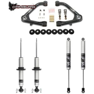 Camburg Engineering 2WD/4WD 2019-2024 Chevrolet Silverado 1500 | GMC Sierra 1500 Excludes Trail Boss/AT4 FOX 2.0 Performance S/R Lift Kit CAM-210093-U