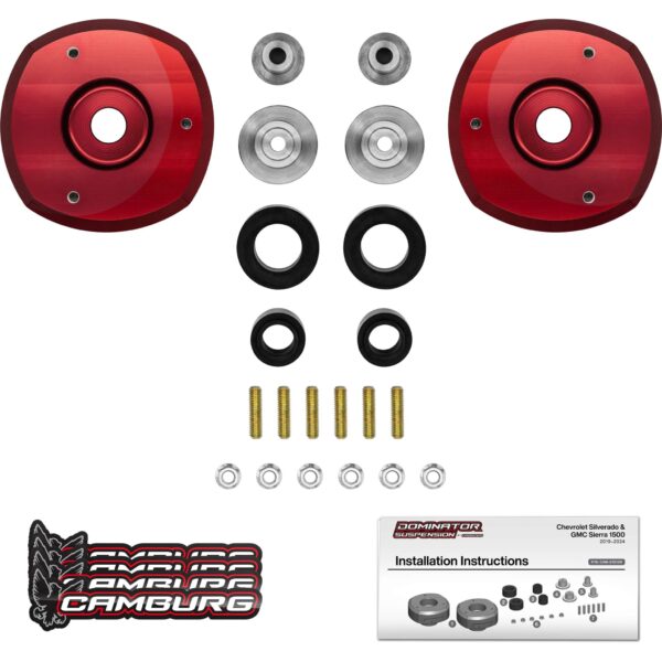 Camburg Engineering 2019-2024 Chevrolet Silverado 1500 Dominator Series Coil Spring Spacer Kit CAM-210109