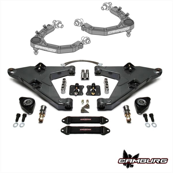 Camburg Engineering 2WD/4WD 2007-2021 Toyota Tundra Gray KINETIK Series Long Travel Kit CAM-310018-K-GRY