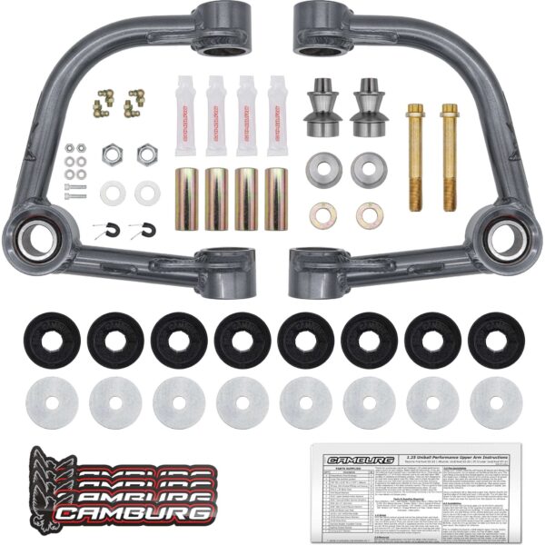 Camburg Engineering Toyota Tacoma Pre/4wd 05-23 | 4-Runner 03-24 | FJ 07-14 1.25 Performance Uniball Upper Arms CAM-310036