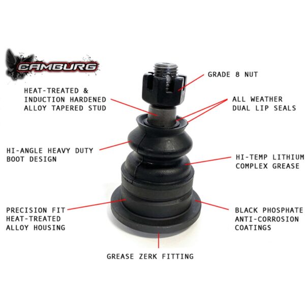 Camburg Engineering 2005-2023 Toyota Tacoma Excludes X-Runner Control Arm Kit CAM-310078