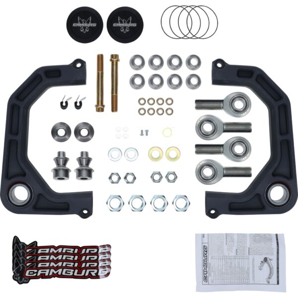Camburg Engineering 2003-2015 Toyota Prado Gray KINETIK Series Control Arm Kit CAM-310192-GRY