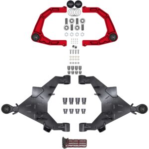 Camburg Engineering 2WD/4WD 2022-2024 Toyota Tundra Red KINETIK X-Joint XL Trail Series Long Travel Kit CAM-310217-KX-RED