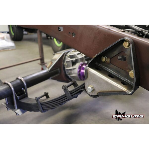 Camburg Engineering 2005-2023 Toyota Tacoma Excludes X-Runner Long Travel Spring-Under Mounts, Shackles and Hardware Kit CAM-320046