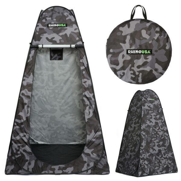 RHINO USA POPUP PRIVACY TENT - CAMO