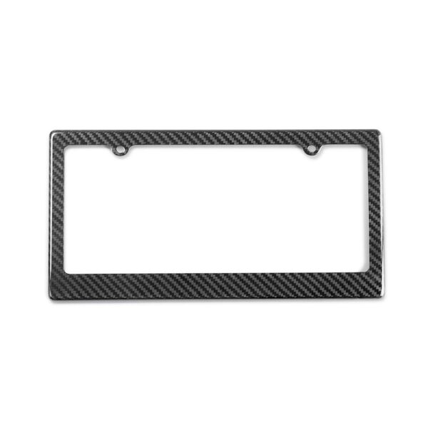 Seibon Carbon, CFLPF, Carbon fiber license plate frame (2 holes)