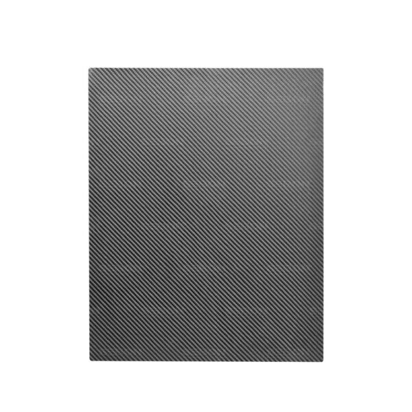 Seibon Carbon, CFSHEET10, Carbon fiber panel, 3k, 2x2 twill weave, shiny finish, 15 3/4" x 19 1/2"/400mm x 500mm, 0034"/1mm thickness, machine pressed