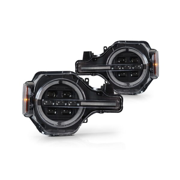 Attica LED HeadLight w-Sequential Turn Signal