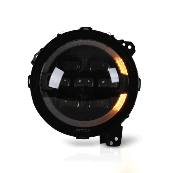 Attica LED Projector Headlights w-Sequential Turn Signal