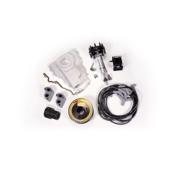Front Distributor Drive Conversion Complete Kit for GM LS Block