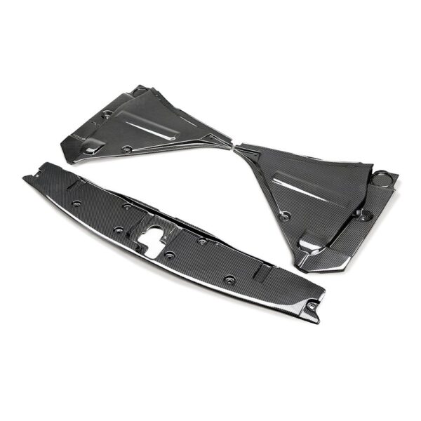 Seibon Carbon, CP0910NSGTR, Carbon fiber cooling panel set for 2009-2011 Nissan GTR (3-piece)